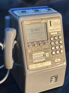 ガシャポン 公衆電話ミニフィギュア〜DMC-7デジタル公衆電話機！ガチャガチャ　カプセルトイ　食玩