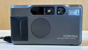 【ワンオーナー美品】CONTAX T2 高級コンパクトカメラ コンタックス チタンブラック 【動作確認済み】