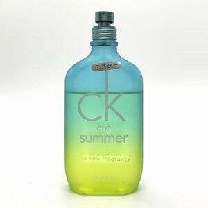 CALVIN KLEIN カルバン クライン CK ONE シーケー ワン サマー 2006 EDT 100ml ☆残量たっぷり　送料350円