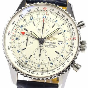 ブライトリング BREITLING A24322 ナビタイマー ワールド クロノグラフ GMT 自動巻き メンズ _809111