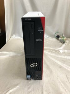 ● FUJITSU ESPRIMO D587/SX FMVD3300SP デスクトップパソコン 中古品 インテル Core i3-7100 HDDなし 2018年