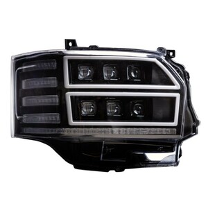 【クリア/ブラック】HL200A-CM-4-4 ヴァレンティ ウルトラ ジュエルヘッドランプ LED 4型～7型現行純正LEDヘッドランプ仕様車専用 6000K