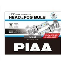 PIAA(ピア) コストパフォーマンスモデル ヘッド＆フォグ用LEDバルブ HB3/4(HIR1/2共用) 6000k/4000lm LEH151