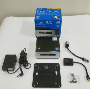 【埼玉発】【Intelインテル】 NUC キット NUC5i5RYH　Corei5-5250U@1.6Ghz / 8GB RAM / 120GB SSD ★通電、起動確認済★　(5-1184)