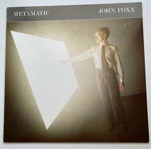 ■JOHN FOXX / METAMATIC ■ ドイツ盤