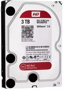 HDD Western Digital WD30EFRX 3TB Red 3.5インチ 5400rpm 6Gb/s SATA 中古