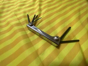 エイト　ナイフ型 六角棒スパナ(7本タイプ) インチサイズ　ヘックスレンチ