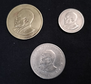 vintageコイン ケニヤ硬貨３枚セット