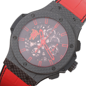 ウブロ HUBLOT ビッグバン アエロバン レッドデビル26 香川真司モデル 311.QX.1113.GR ブラック文字盤 腕時計 メンズ 中古