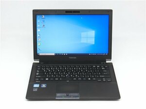 WEBカメラ/中古/13型/ノートPC/Windows10/爆速新品SSD256/8GB/3世代i5/TOSHIBA　R940　MSoffice2021搭載　 USB3.0