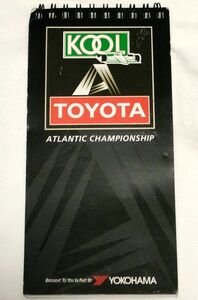 フォーミュラ・アトランティック・トヨタ　メモ帳　KOOL FORMULA ATLANTIC TOYOTA