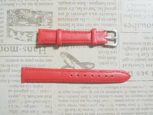 幅１４mm　腕時計　ベルト 紅