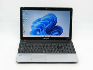 カメラ内蔵/中古/15型/ノートPC/Windows11/爆速SSD128GB/8GB/Celeron 1005M/GateWay　NE56R-N12D/F 　　MSOffice2021搭載　HDMI USB3.0