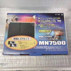 ＊NTT‐ME 無線LAN対応 ブロードバンドルータ MN7500＊