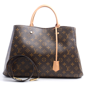 ルイヴィトン バッグ レディース モンテーニュMM 2WAY ハンドバッグ モノグラム M41056 Louis Vuitton 中古