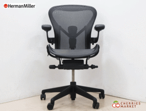 ◆展示品◆ Herman Miller ハーマンミラー アーロンチェア ゲーミングエディション Bサイズ オフィスチェア/キャスターチェア 27万 美品