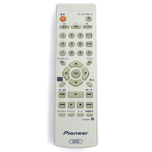 【中古】Pioneer パイオニア DVDプレーヤー用リモコン VXX3144 [管理:1150009303]