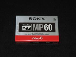 ☆新品☆メタルテープ Video8 SONY ソニー Metal MP60 ☆