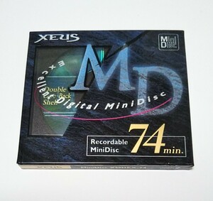 【新品MDディスク】ZEUS 高品質ディスク確かな録音クリアな再生 熱 衝撃に強いダブルコアバックシェル 品番XMDEX-74 綺麗 1枚 希少　☆☆☆