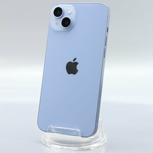 Apple iPhone14 Plus 128GB Blue A2885 MQ4H3J/A バッテリ98% ■SIMフリー★Joshin5340【1円開始・送料無料】