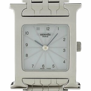 エルメス HERMES Hウォッチ HH1.210 腕時計 SS クォーツ レディース 【中古】