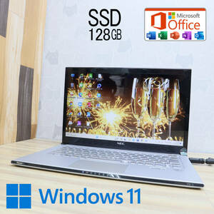 ★中古PC 高性能3世代i5！SSD128GB★VK18T Core i5-3337U Win11 MS Office 中古品 ノートPC★P70002