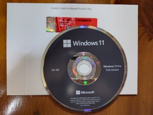 Windows 11 Pro 64bit DSP版 DVD プロダクトキー Microsoft 正規認証保証