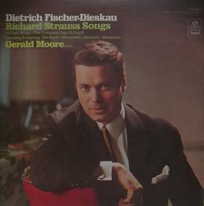 輸入LP盤 フィッシャー＝ディースカウ/ジェラルド・ムーア 　R.Strauss 歌曲集「献身」～「セレナード」