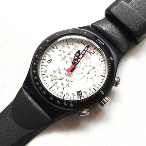 美品 Swatch IRONY CHRONO アイロニークロノ - NOWADAYS TOO (YCB4001)