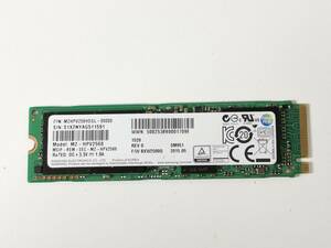 Samsung M.2 SSD 256GB MZHPV256HDGL MZ-HPV2560 動作確認済 -11-