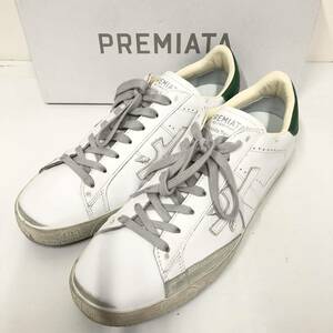 箱付き★【PREMIATA】プレミアータ★ローカットスニーカー シューズ STEVEN スティーブン サイズ44 VAR.5777 ダメージ加工 02