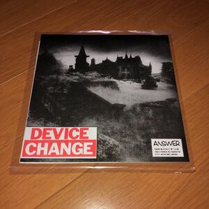 DEVICE CHANGE × ONE LAST SIN SPLIT EP ハードコア hardcore 7インチ アナログ レコード スプリット