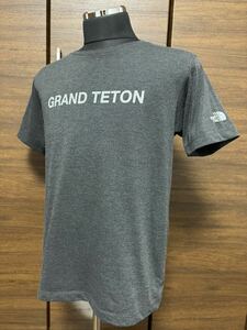 THE NORTH FACE(ザ・ノースフェイス） S/S RDT Melange Tee（RDTメッセージティー）NT11618 ダークグレー M 希少モデル GOLDWIN正規品