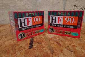 SONY HF90 　未開封　カセットテープ　20本