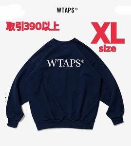 WTAPS 2022FW LOCKS SWEATER NAVY XLサイズ ダブルタップス ロックス スウェット トレーナー ネイビー X-LARGE SWEATSHIRT