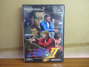 KMG2785★PS2ソフト タイムクライシス2 TIMECRISISⅡケース付き説明書無し 起動確認済み 研磨・クリーニング済み プレイステーション2