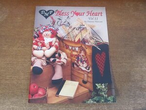 2310MK●洋書「Bless Your Heart Vol.11」著:Dianna Marcum●トールペイント/デザイン/図案/カントリー