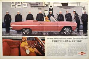 稀少！1964年シボレー広告/Chevrolet Chevelle/GM/アメ車/旧車/17