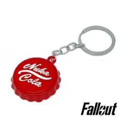 Fallout　ヌカコーラ　キャップ　栓抜き付きキーホルダー　新品