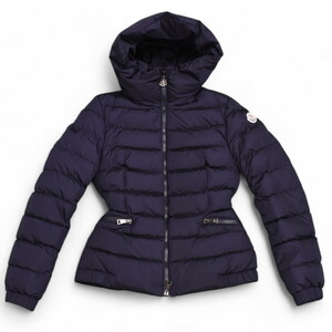 1円 ◎極美品 MONCLER モンクレール ダウンジャケット アウター アルテミス B20934685105-54155 サイズ00 ネイビー◎E.CiloT-19