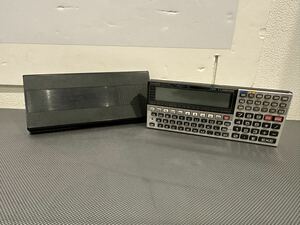 【中古】ポケットコンピューター CASIO カシオ VX-4 スーパーカレッジ SUPER COLLEGE PERSONAL COMPUTER 計算機 電卓 レトロ 【札TB02】