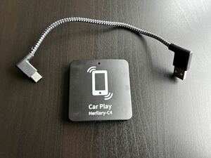 Herilary C4 carplay ai box ワイヤレスアダプター 有線接続のみの純正CarPlayを無線化