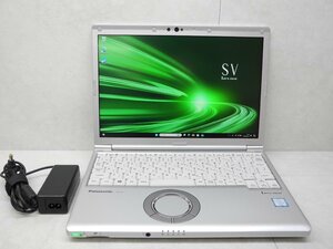 ☆1円スタート☆第8世代☆CF-SV8RDCVS.高解像度.累積13450☆Core i5 1.60GHz/8GB/SSD256GB/無線/Bluetooth/カメラ/Office/Win11 DtoD領域☆