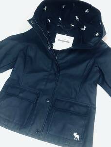 Abercrombie&Fitch（アバクロンビー・アンド・フィッチ)　アバクロ　レインウェア　ネイビー　サイズ　KIDS XL