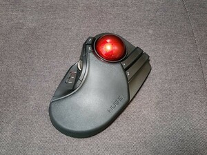 ELECOM ワイヤレス トラックボール マウス M-HT1DRBK レシーバー欠品