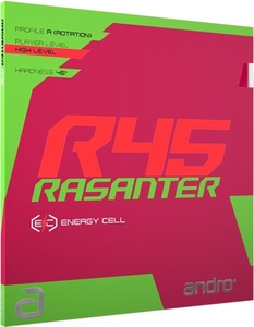 [卓球]RASANTER R45(ラザンターR45) 黒・ULTRAMAX andro(アンドロ)