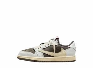 Travis Scott x Nike PS Air Jordan 1 Low "Reverse Mocha/Sail and Ridgerock" 19cm DO5442-162