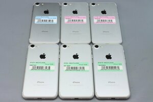 Apple iPhone7 32GB Silver 6台セット A1779 MNCF2J/A ■ソフトバンク★Joshin(ジャンク)5462【1円開始・送料無料】