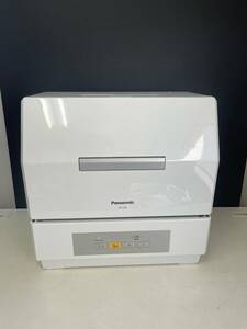 パナソニック 食器洗い乾燥機 NP-TCR4-W 2020年製 3人用 18点 プチ食洗器/T4361-A