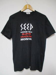 当時物 HONDA ホンダ SEEDレーシングチーム ロゴTシャツ
